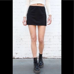 Brandy melville black phoebe skirt